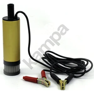 12 Volt Mazot Su, Süt Dalgıç Pompa, Kalem Dalgıç Pompa Süzgeçli 50 Mm Dış Çap