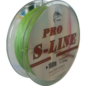 Pro S-Line Hdpe 4 Kat İpek Misina 0.25 Mm 100 Mt