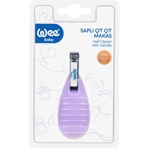 Wee Baby Saplı Çıt Çıt Tırnak Makası 888 Mor