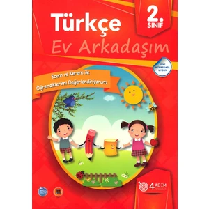 4 Adım Yayınları 4 Adım 2. Sınıf Türkçe Ev Arkadaşım