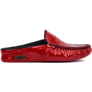 Sail Laker's - Kırmızı Rugan Kadın Ev Terliği