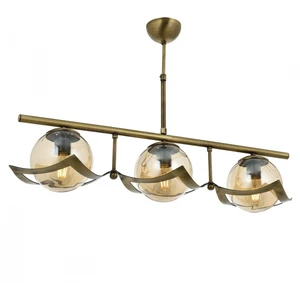 AVONNI AV-4117-3EY Eskitme Kaplama Modern Avize E27 Metal Cam 75x25cm