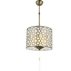 AVONNI AV-65004-1E Eskitme Kaplama Modern Avize E27 Metal Kumaş 40cm
