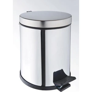 Ck-9000-12 Pedallı Paslanmaz Çöp Kovası 12 Lt