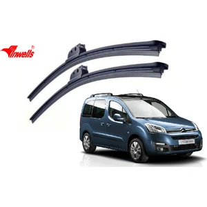 Citroen Berlingo, 2008 - 2016 / Silecek, Muz Tipi, Takım, 650mm-410mm