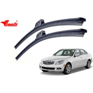 Mercedes C serisi, 2009 - 2011 / Silecek, Muz Tipi, Takım, 610mm-610mm