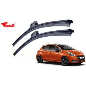 Peugeot 208 2012-2016 Muz Silecek Takımı 650mm + 400mm