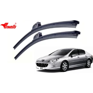 Peugeot 407, 2004 - 2010 / Silecek, Muz Tipi, Takım, 710mm-710mm