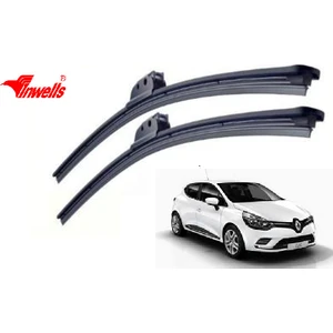 Renault Clio IV, 2012 - 2015 / Silecek, Muz Tipi, Takım, 650mm-350mm