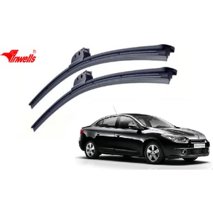 Renault Fluence, 2010 - 2017 / Silecek, Muz Tipi, Takım, 600mm-400mm