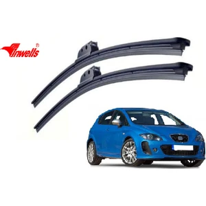 Seat Leon, 2006 - 2008 / Silecek, Muz Tipi, Takım, 650mm-650mm