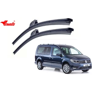 Volkswagen Caddy, 2007 - 2017 / Silecek, Muz Tipi, Takım, 610mm-450mm