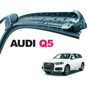 Audi Q5, 2008 - 2017 / Silecek, Muz Tipi, Takım, 600mm+500mm
