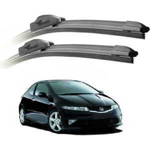 Honda Civic VIII HB (FN), 2006 - 2011 / Silecek, Muz Tipi, Takım, 700mm+580mm