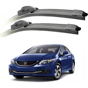 Honda Civic VIII Sedan (FN), 2006 - 2015 / Silecek, Muz Tipi, Takım, 700mm+580mm