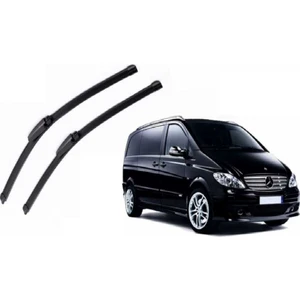 Mercedes Vito, 2006 - 2014 / Silecek, Muz Tipi, Takım, 700mm+650mm