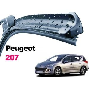 Peugeot 207 SW, 2007 - 2012 / Silecek, Muz Tipi, Takım, 650mm+430mm