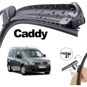 Volkswagen Caddy, 2004 - 2006 / Silecek, Muz Tipi, Takım, 600mm+480mm