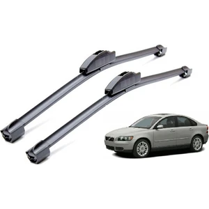 Volvo S40 II, 2006 - 2012 / Silecek, Muz Tipi, Takım, 650mm+500mm