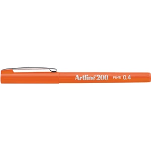 200 İnce Uçlu (0.4 mm) Yazı Ve Çizim Kalemi Turuncu