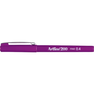 200 İnce Uçlu (0.4 mm) Yazı Ve Çizim Kalemi Magenta