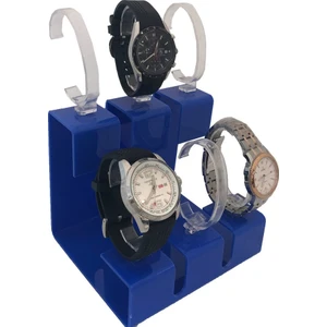 Stand Market  Saat Standı 6'lı Set Mavi