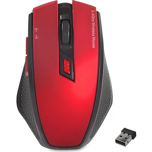 Smw-77K Usb Ergonomik Kırmızı 2.4Ghz Optik Wireless Mouse