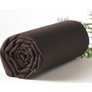 Kahverengi 120X200 Tek Kişilik Lastikli Çarşaf Seti