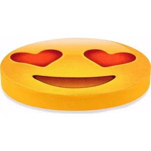 Aşık Emoji Tasarım Daire Minder Ø40