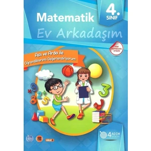 4 Adım Yayınları 4 Adım 4. Sınıf Matematik Ev Arkadaşım