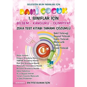 Altın Nokta Yayınevi Dahi Çocuk 1. Sınıflar İçin Zeka Test Kitabı