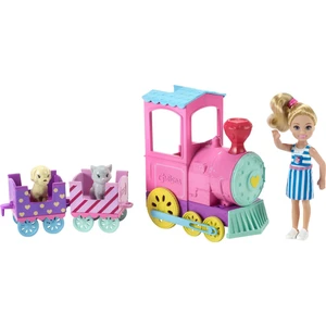 Barbie Chelsea Ve Sevimli Treni Oyuncak Bebek