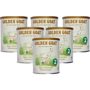 Golden Goat 2 Keçi Sütü Bazlı Devam Sütü 400 gr - 6'lı