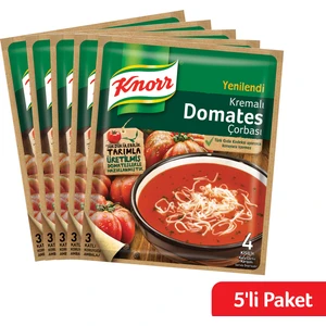 Hazır Çorba Kremalı Domates 5'li Paket