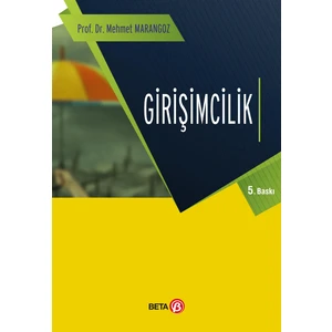 Girişimcilik - Mehmet Marangoz