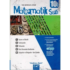 Çap Yayınları 10. Sınıf Anadolu Lisesi Matematik Seti