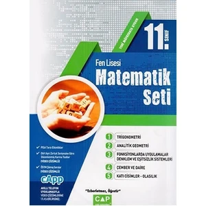 Çap Yayınları 11. Sınıf Fen Lisesi Matematik Seti
