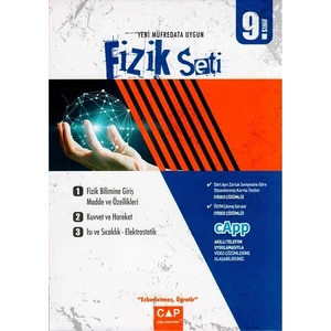 Çap Yayınları 9. Sınıf Fizik Anadolu Lisesi Seti