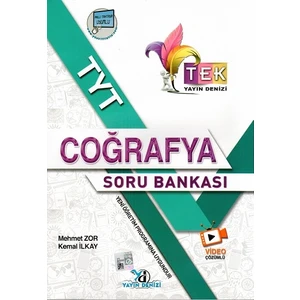 Yayın Denizi Yayınları TYT Tek Serisi Video Çözümlü Coğrafya Soru Bankası