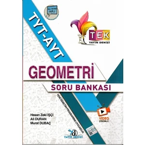 Yayın Denizi Yayınları TYT AYT Tek Serisi Video Çözümlü Geometri Soru Bankası