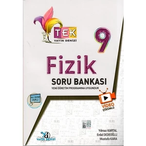 Yayın Denizi Yayınları 9.Sınıf Tek Serisi Video Çözümlü Fizik Soru Bankası