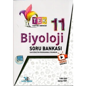 Yayın Denizi Yayınları 11.Sınıf Tek Serisi Video Çözümlü Biyoloji Soru Bankası