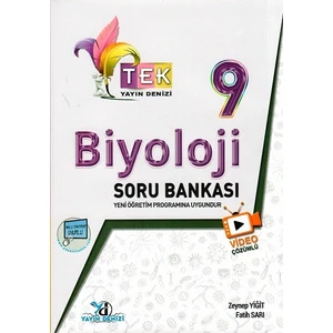 Yayın Denizi Yayınları 9.Sınıf Tek Serisi Video Çözümlü Biyoloji Soru Bankası