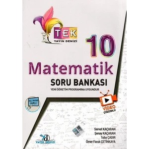 Yayın Denizi Yayınları 10.Sınıf Tek Serisi Video Çözümlü Matematik Soru Bankası