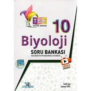 Yayın Denizi Yayınları 10.Sınıf Tek Serisi Video Çözümlü Biyoloji Soru Bankası