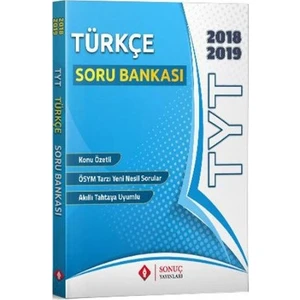 Sonuç Yayınları  TYT  Türkçe Soru Bankası