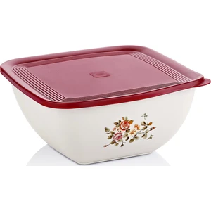 Çiçek Desenli Joker Saklama Kabı 4Lt.