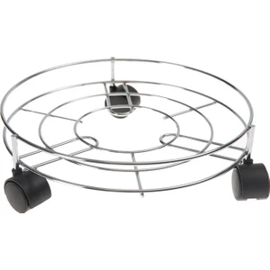 Ün Ev Unr-409 Tekerlekli Metal Damacana Altlığı - 32X9 Cm