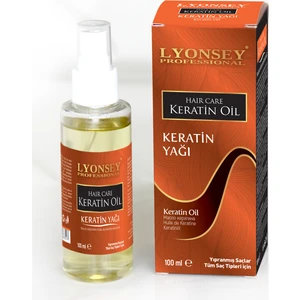 Professional Keratin Saç Bakım Yağı 100 ml ( 3 Adet )