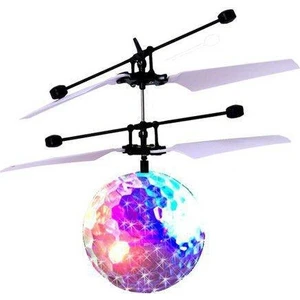 Drone El Sensörlü Uçan Top Drone Renki Işıklı Uçan Top Helikopter Sensörlü Şarjlı